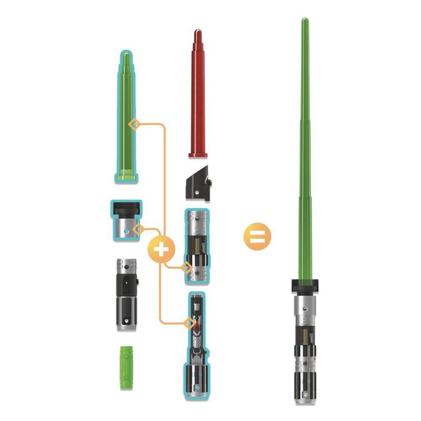 Star Wars Lightsaber Forge Yoda, jouets lumineux, jouets Star Wars pour enfants product image 1