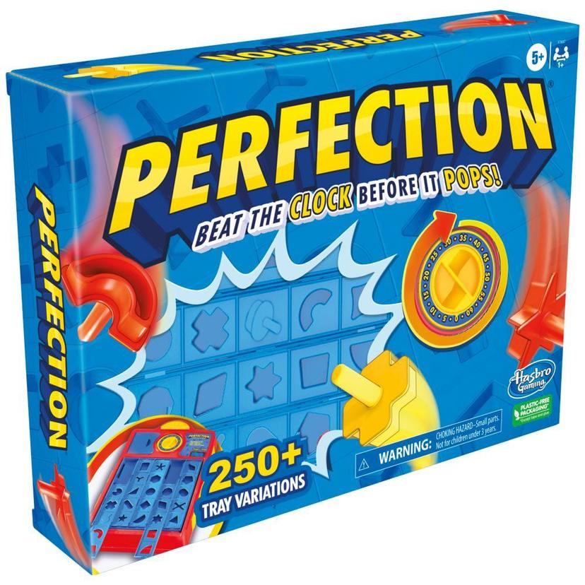 Jeu de plateau Perfection, plus de 250 combinaisons, jeu préscolaire pour enfants à partir de 5 ans product image 1