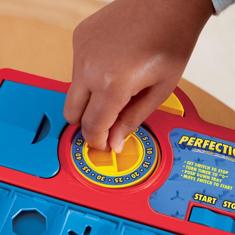 Jeu de plateau Perfection, plus de 250 combinaisons, jeu préscolaire pour enfants à partir de 5 ans product image 1