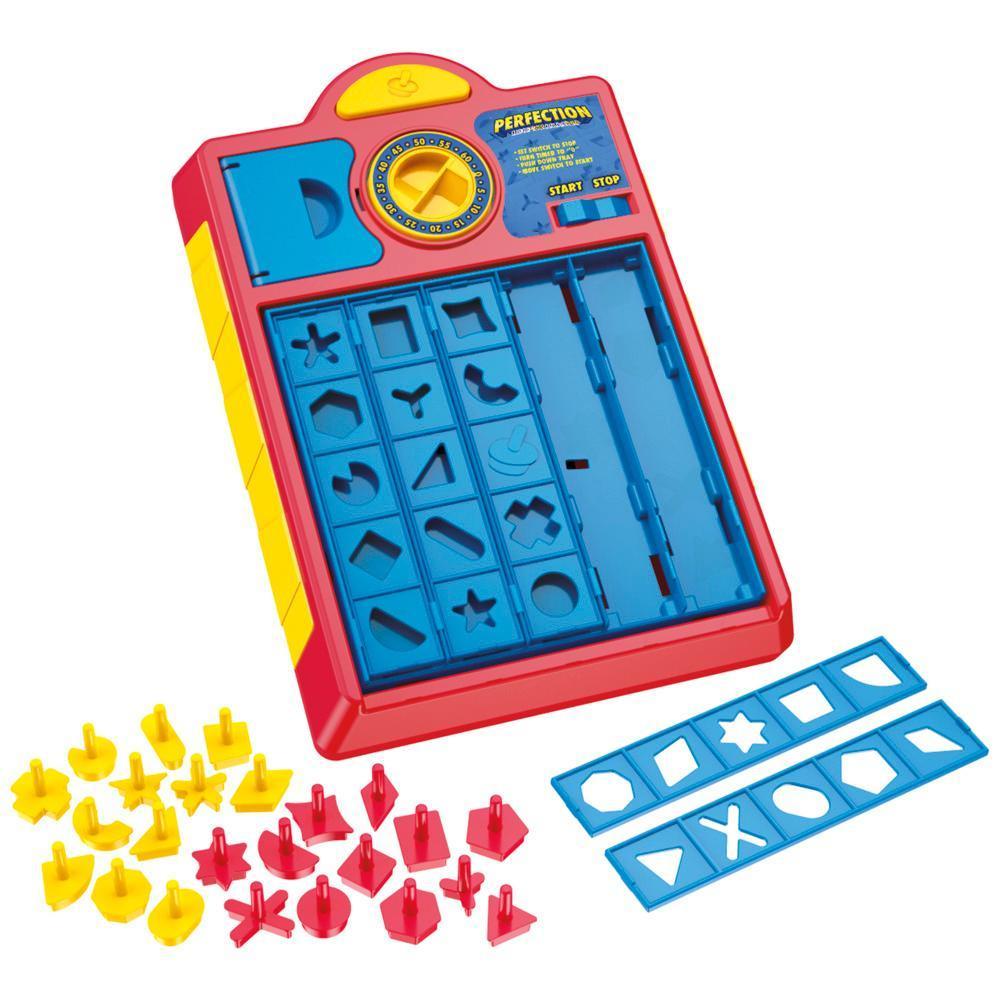 Jeu de plateau Perfection, plus de 250 combinaisons, jeu préscolaire pour enfants à partir de 5 ans product thumbnail 1