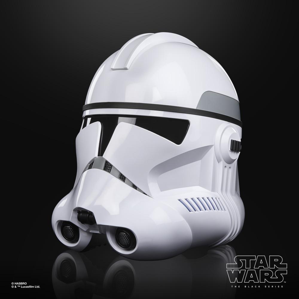 Star Wars The Black Series, The Clone Wars, casque électronique premium de Clone Trooper Phase II, article de collection, dès 14 ans product thumbnail 1