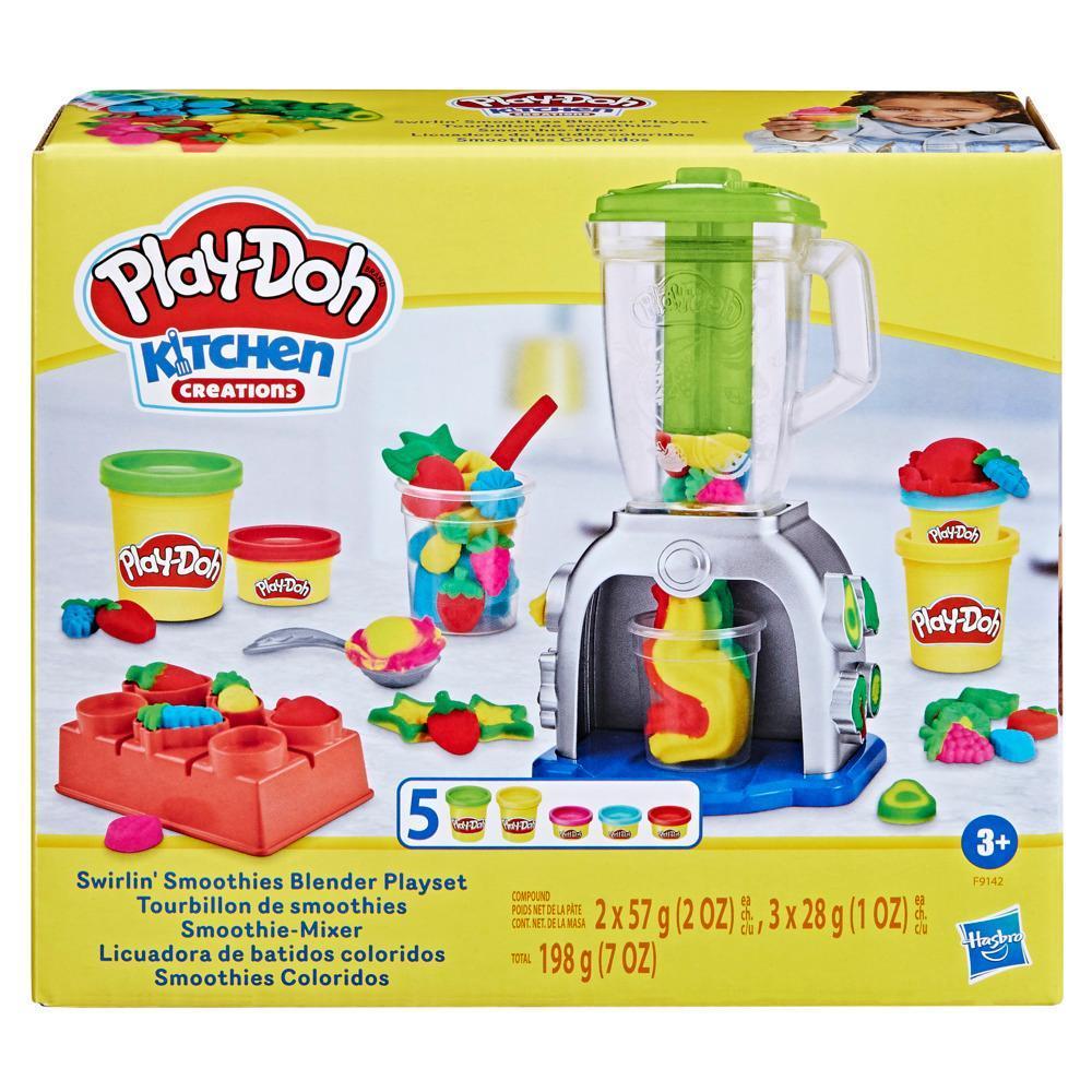 Play-Doh, coffret Tourbillon de smoothies, jouet avec pâte à modeler product thumbnail 1