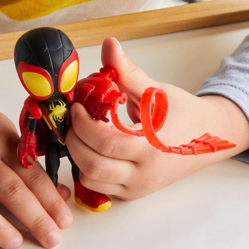 Marvel Spidey et ses Amis Extraordinaires Web-Spinners, figurine Miles Morales Spider-Man product image 1