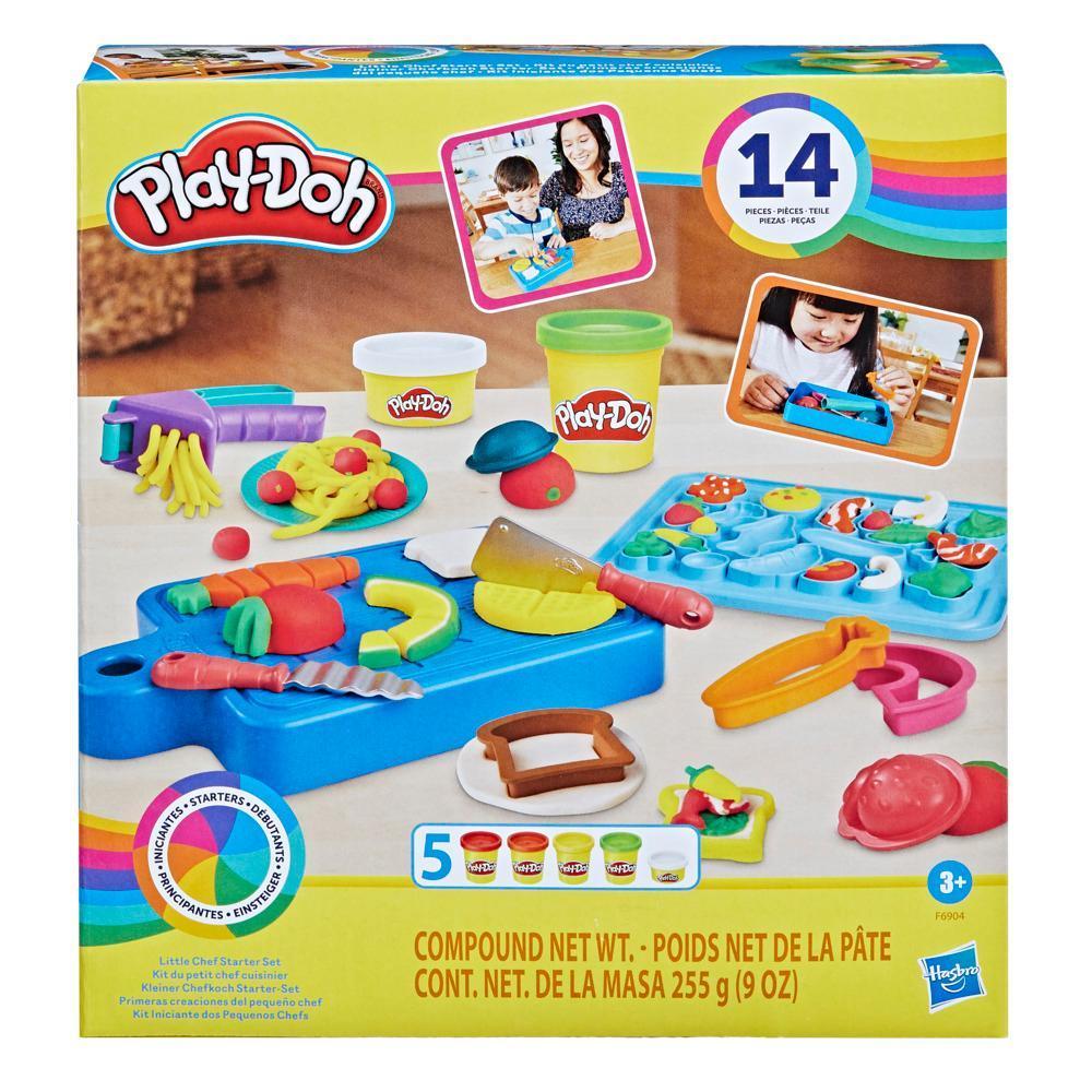 Play-Doh Kit du petit chef cuisinier, pâte à modeler, 14 accessoires de cuisine, jouets pour enfants product thumbnail 1