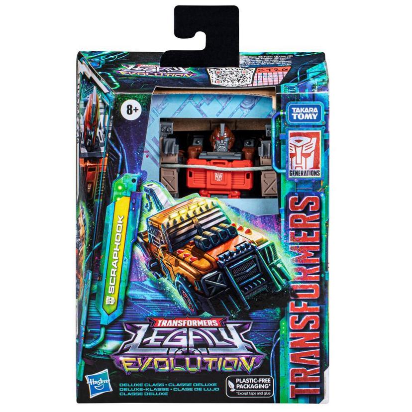 Transformers Legacy Evolution, figurine Scraphook à conversion de 14 cm, classe Deluxe product image 1