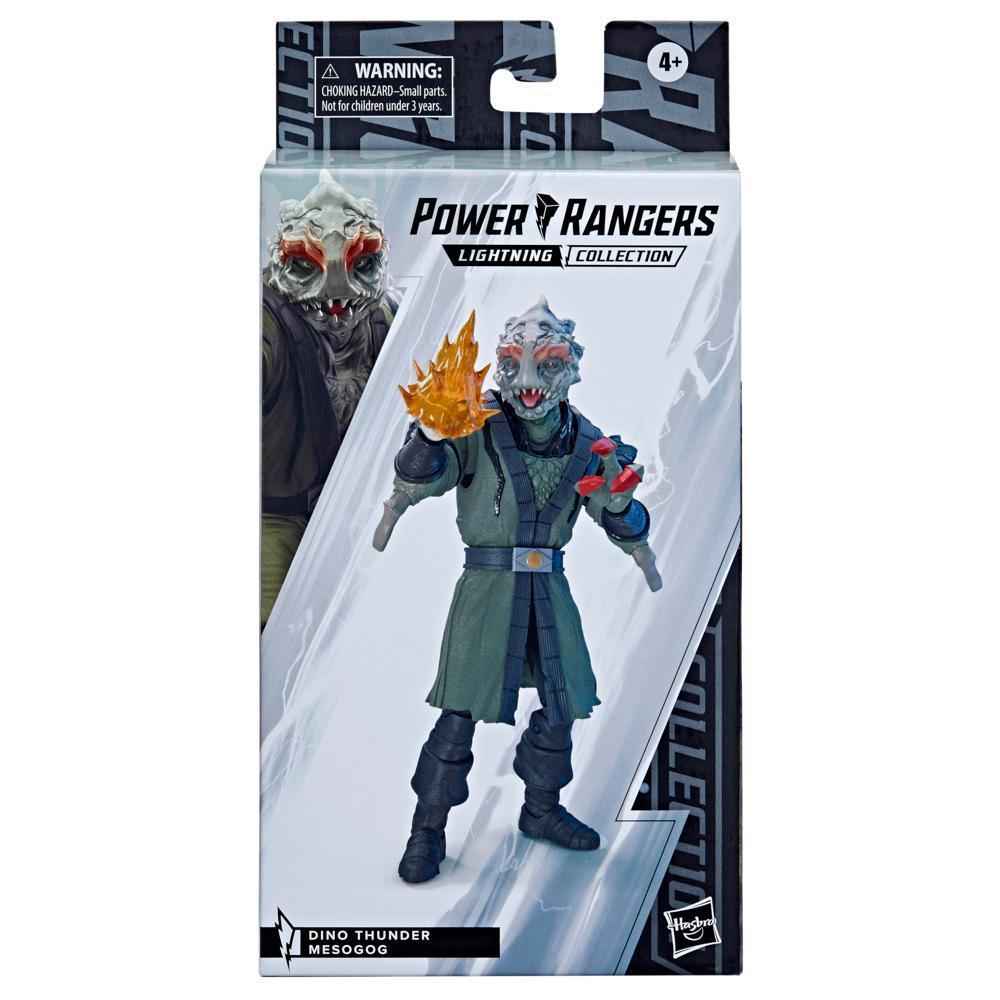 Power Rangers Lightning Collection, Dino Tonnerre Mesogog, figurine articulée premium de 15 cm de collection et accessoires product thumbnail 1