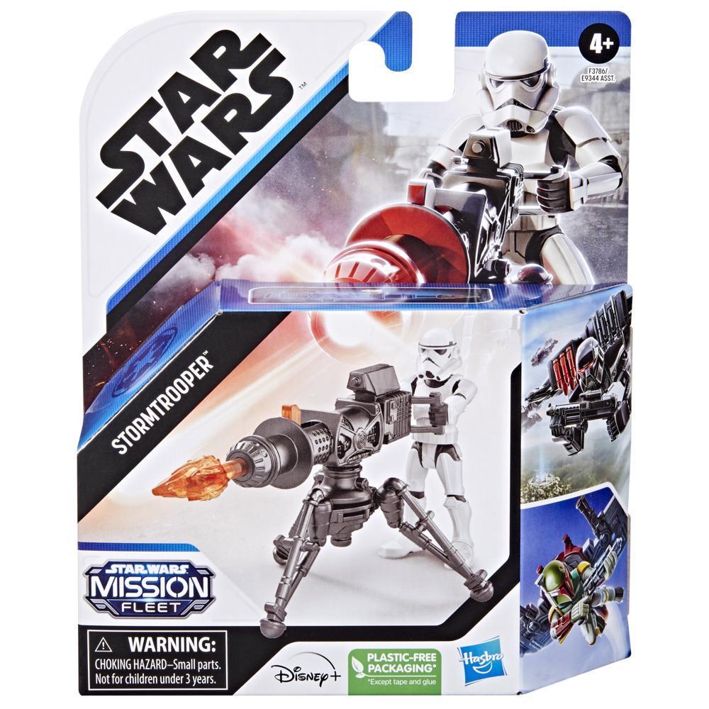 Star Wars Mission Fleet, équipement, figurine de Stormtrooper de 6 cm, jouet Star Wars pour enfants, dès 4 ans product thumbnail 1