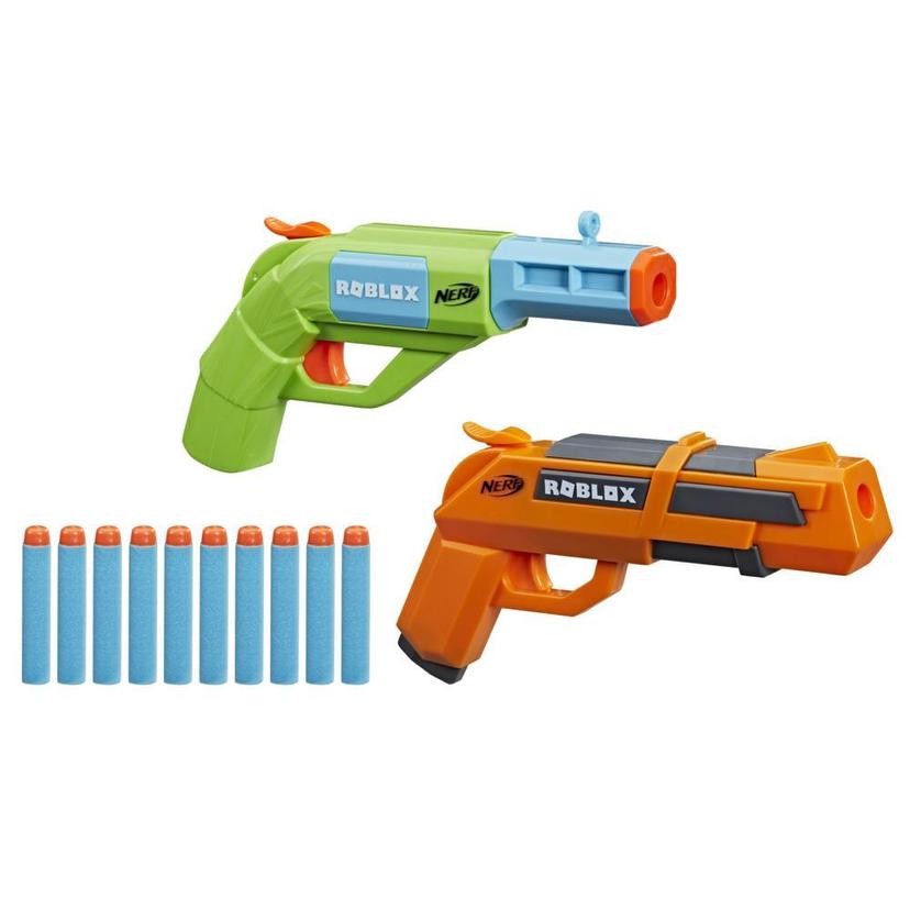 Nerf Roblox Jailbreak : Armory, inclut 2 blasters, 10 fléchettes Nerf, un code pour article virtuel dans le jeu product image 1