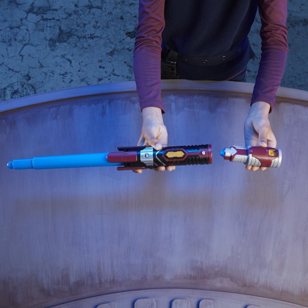 Star Wars Lightsaber Forge, Sabre laser d’Anakin Skywalker à lame bleue extensible, jouet de déguisement personnalisable, pour enfants, dès 4 ans product thumbnail 1