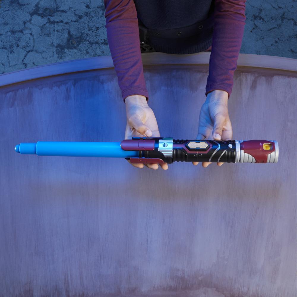 Star Wars Lightsaber Forge, Sabre laser d’Anakin Skywalker à lame bleue extensible, jouet de déguisement personnalisable, pour enfants, dès 4 ans product thumbnail 1