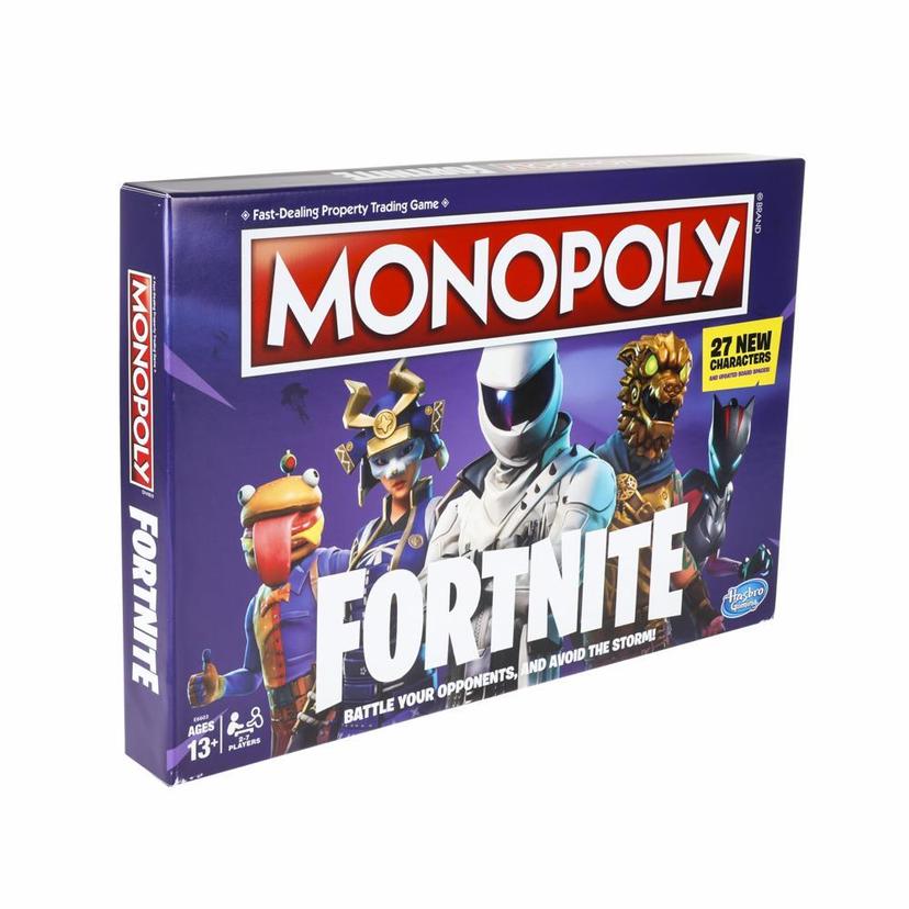 Monopoly : édition Fortnite, jeu de plateau inspiré du jeu vidéo Fortnite product image 1