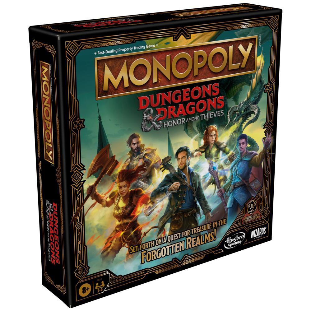 Jeu Monopoly Donjons & Dragons : L'honneur des voleurs, pour 2 à 5 joueurs, à partir de 8 ans product thumbnail 1