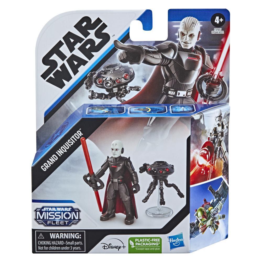 Star Wars Mission Fleet, équipement, figurine Grand Inquisiteur de 6 cm, jouet Star Wars pour enfants, dès 4 ans product thumbnail 1
