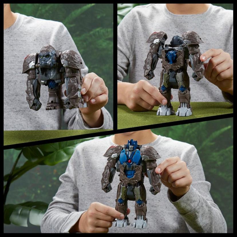 Transformers: Rise of the Beasts, figurine convertible Smash Changer Optimus Primal de 22,5 cm, à partir de 6 ans product image 1