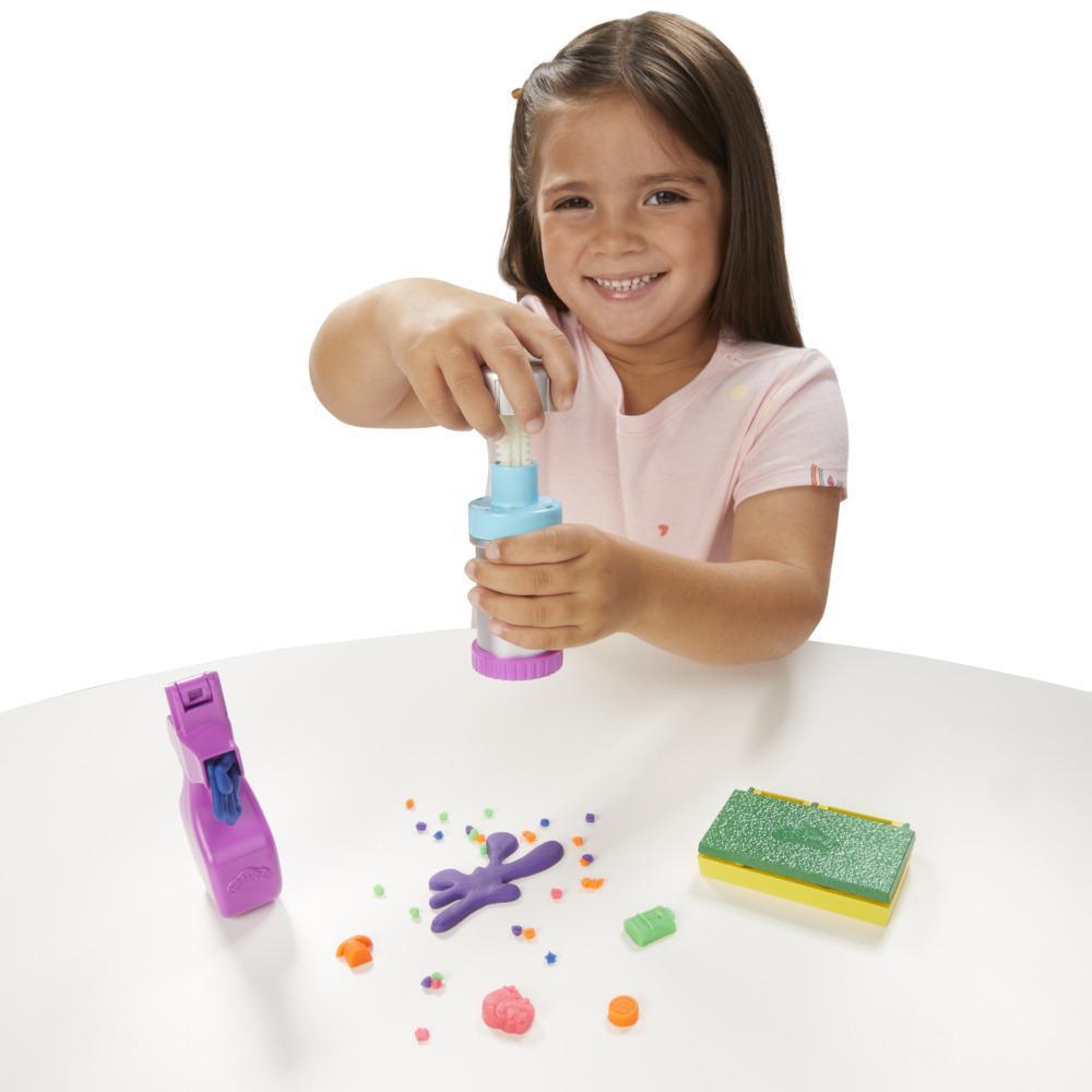 Play-Doh Zoom Zoom Aspirateur et accessoires avec 5 pots de pâte colorée product thumbnail 1