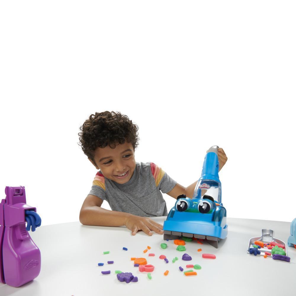 Play-Doh Zoom Zoom Aspirateur et accessoires avec 5 pots de pâte colorée product thumbnail 1