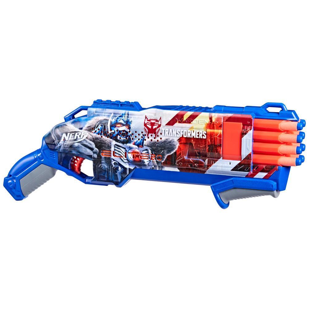 Nerf Transformers Optimus Primal, blaster à fléchettes en mousse, 16 fléchettes Nerf Elite, pour filles et garçons, dès 8 ans product thumbnail 1