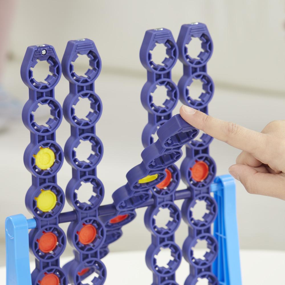 Jeu Connect 4 Spin avec grille tournante, jeu de stratégie familial pour 2 joueurs, pour enfants à partir de 8 ans product thumbnail 1