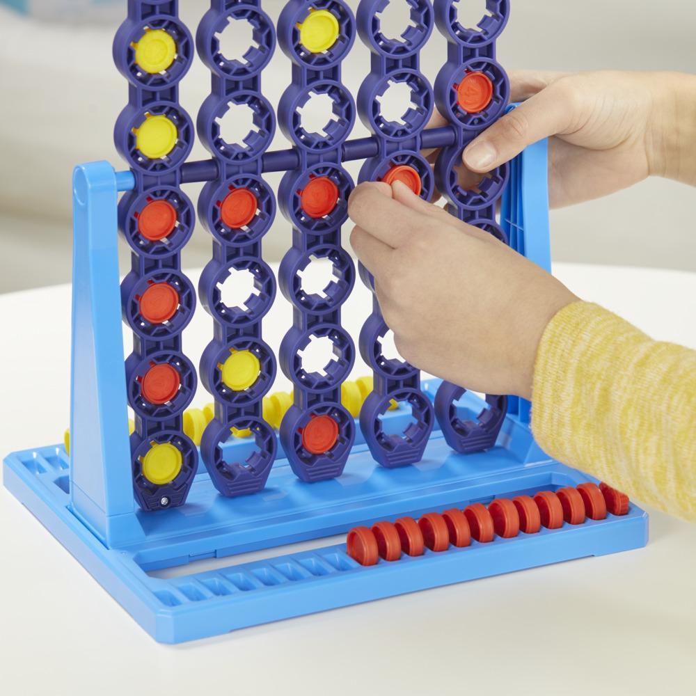 Jeu Connect 4 Spin avec grille tournante, jeu de stratégie familial pour 2 joueurs, pour enfants à partir de 8 ans product thumbnail 1