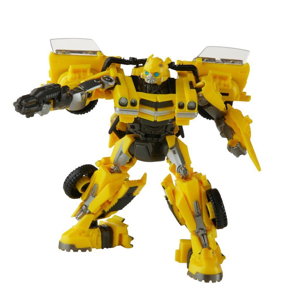 Transformers Generations Studio Series 100, figurine Bumblebee classe Deluxe de 11 cm, Transformers: Rise of the Beasts product thumbnail 1