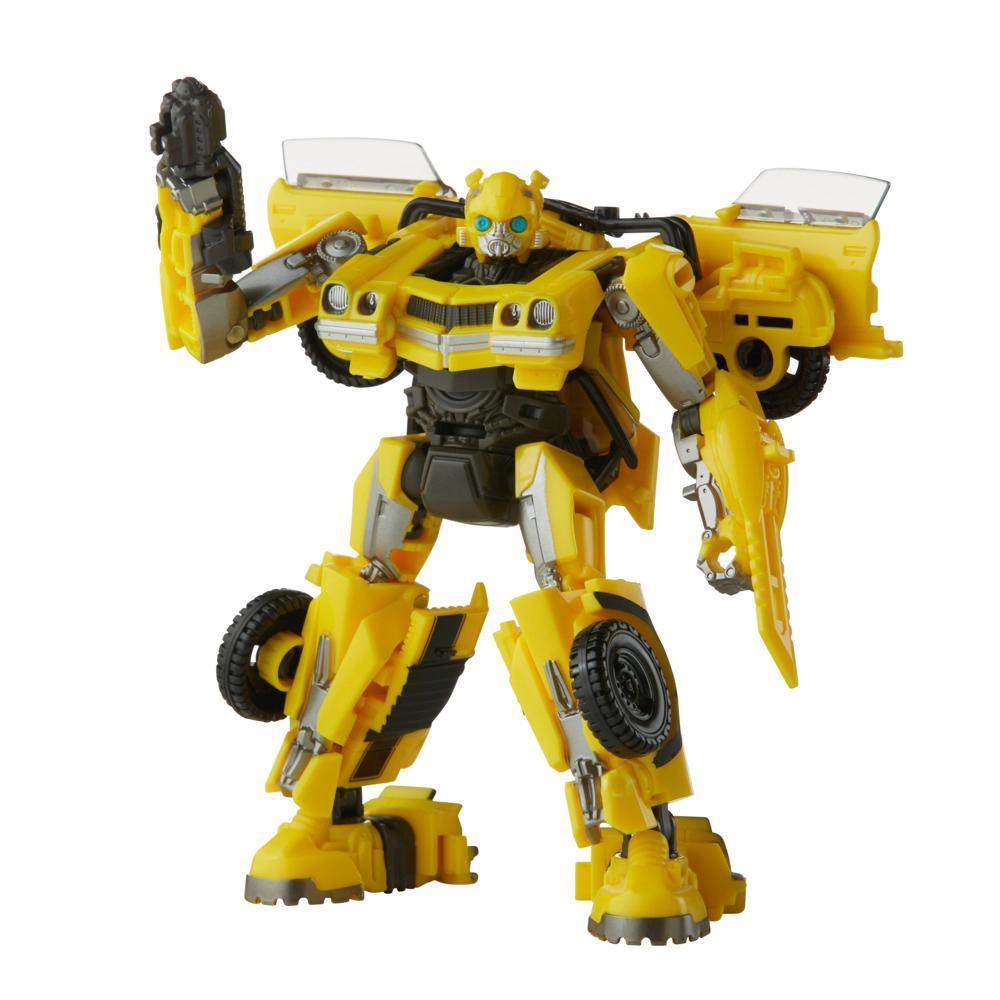 Transformers Generations Studio Series 100, figurine Bumblebee classe Deluxe de 11 cm, Transformers: Rise of the Beasts product thumbnail 1