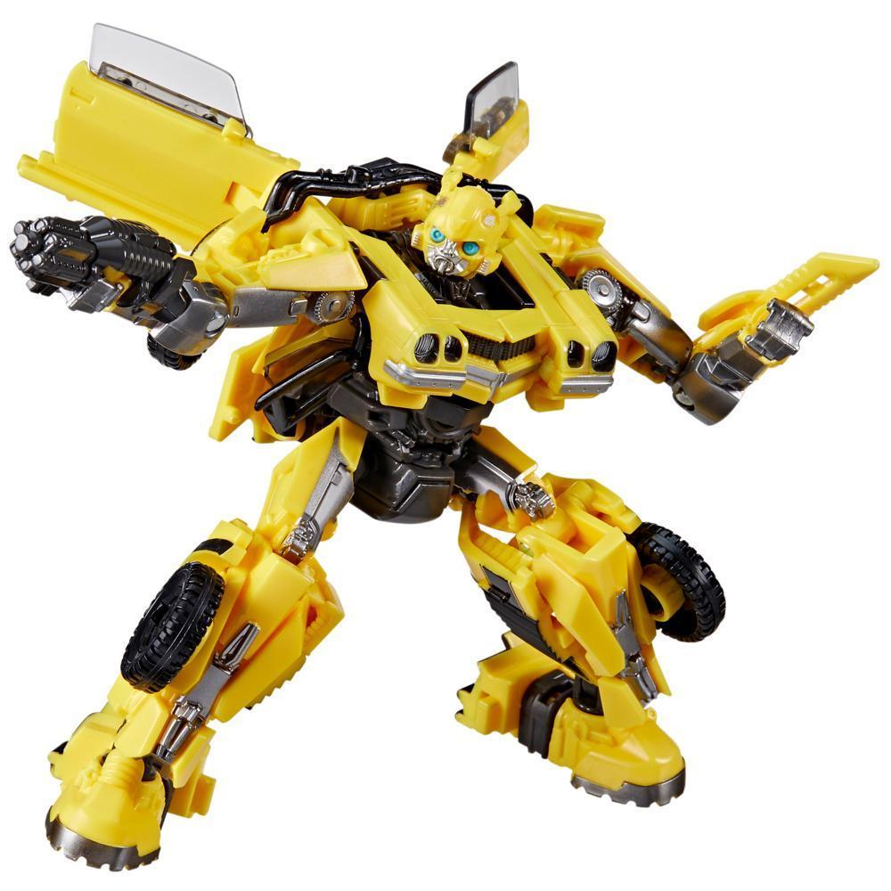 Transformers Generations Studio Series 100, figurine Bumblebee classe Deluxe de 11 cm, Transformers: Rise of the Beasts product thumbnail 1