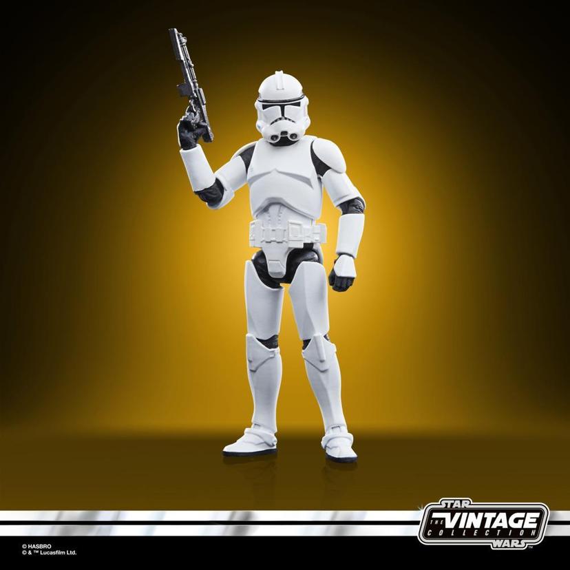 Star Wars The Vintage Collection, Phase II Clone Trooper, figurine de 9,5 cm, Star Wars: Andor product image 1