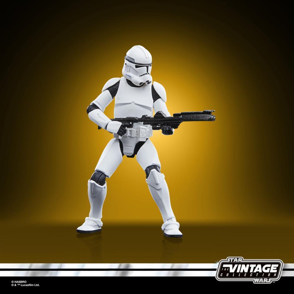 Star Wars The Vintage Collection, Phase II Clone Trooper, figurine de 9,5 cm, Star Wars: Andor product thumbnail 1