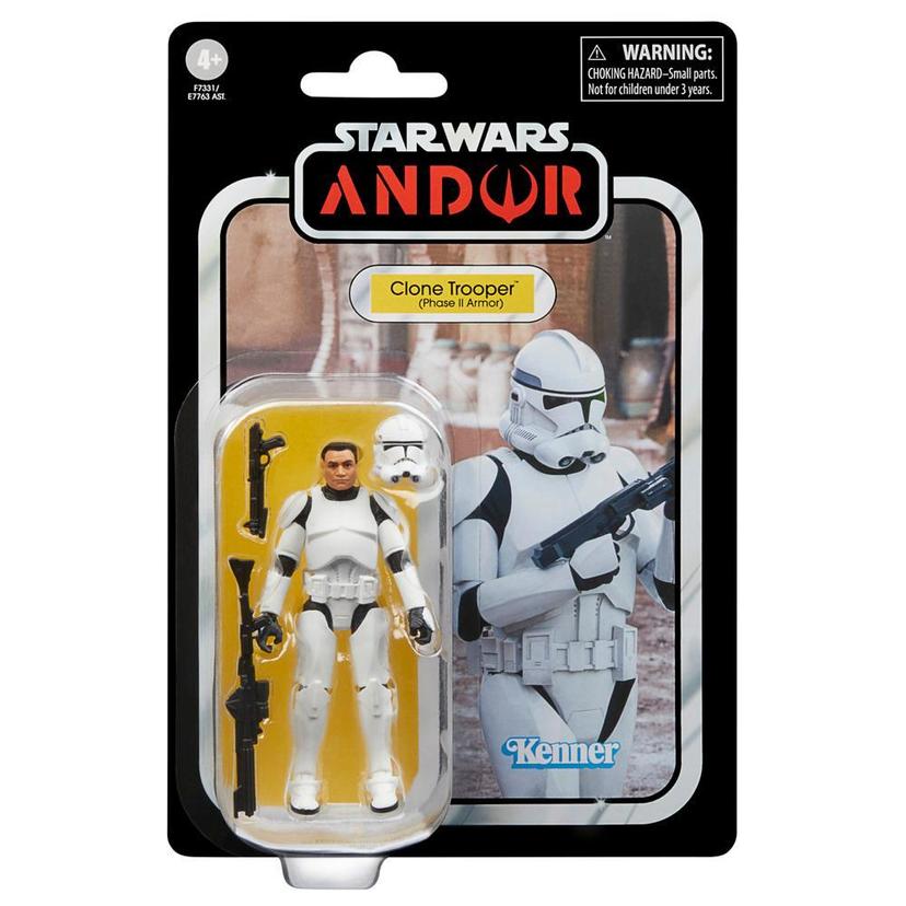 Star Wars The Vintage Collection, Phase II Clone Trooper, figurine de 9,5 cm, Star Wars: Andor product image 1