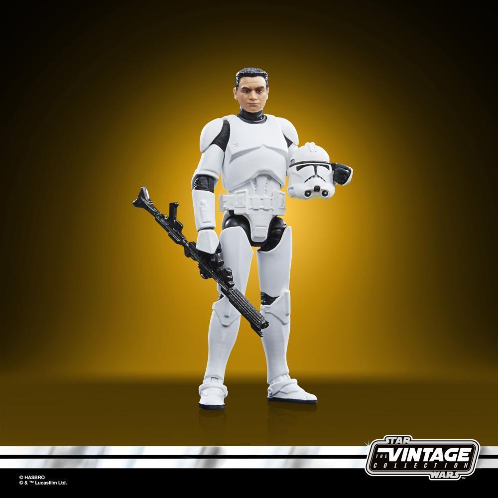 Star Wars The Vintage Collection, Phase II Clone Trooper, figurine de 9,5 cm, Star Wars: Andor product thumbnail 1