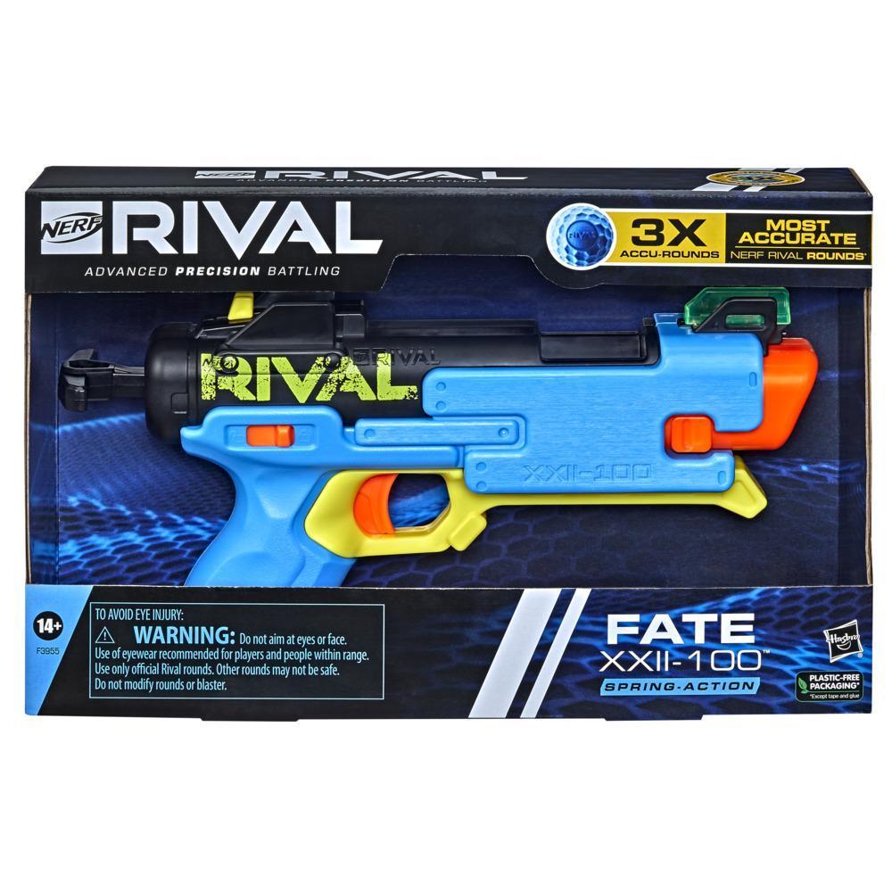 Nerf Rival, blaster Fate XXII-100, système Nerf Rival le plus précis, viseur arrière ajustable, 3 billes de précision product thumbnail 1