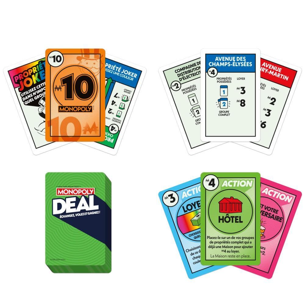 Jeu de cartes Monopoly Deal product image 1