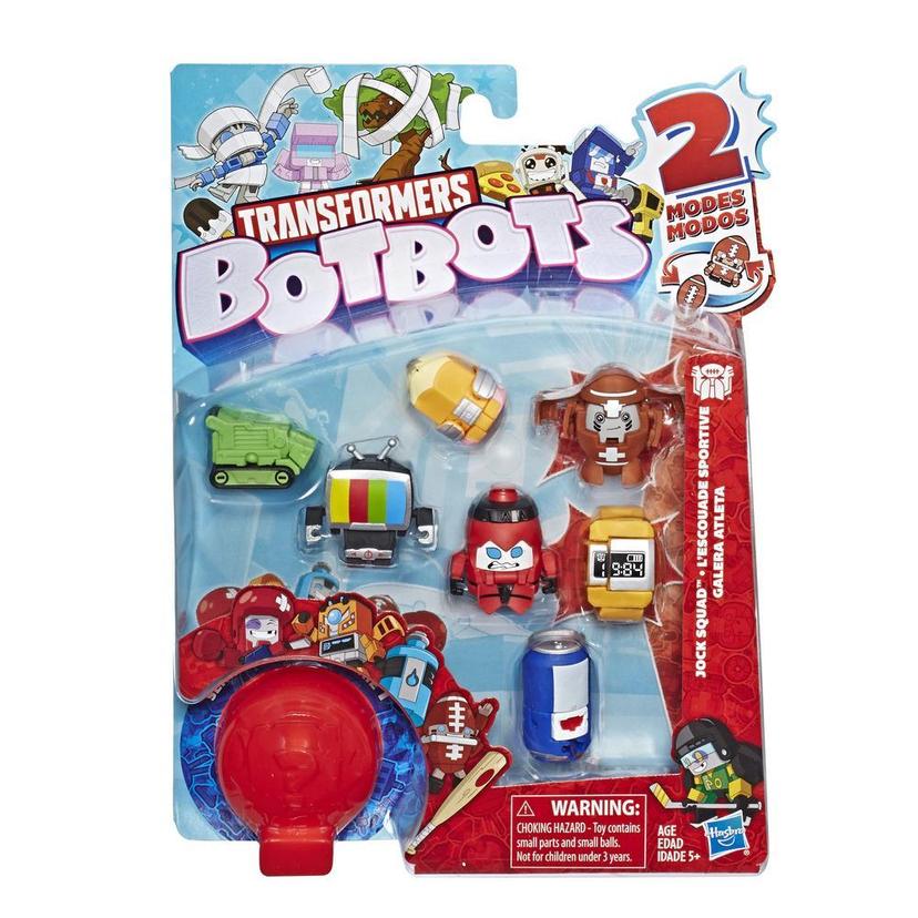 Transformers BotBots Toys Series 1 Jock Squad 8-Pack -- Mystery 2-In-1 Collectible Figures! product image 1