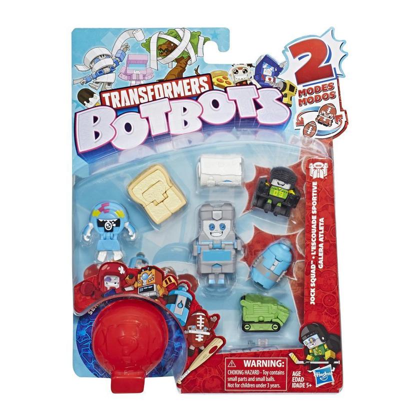 Transformers BotBots Toys Series 1 Jock Squad 8-Pack -- Mystery 2-In-1 Collectible Figures! product image 1