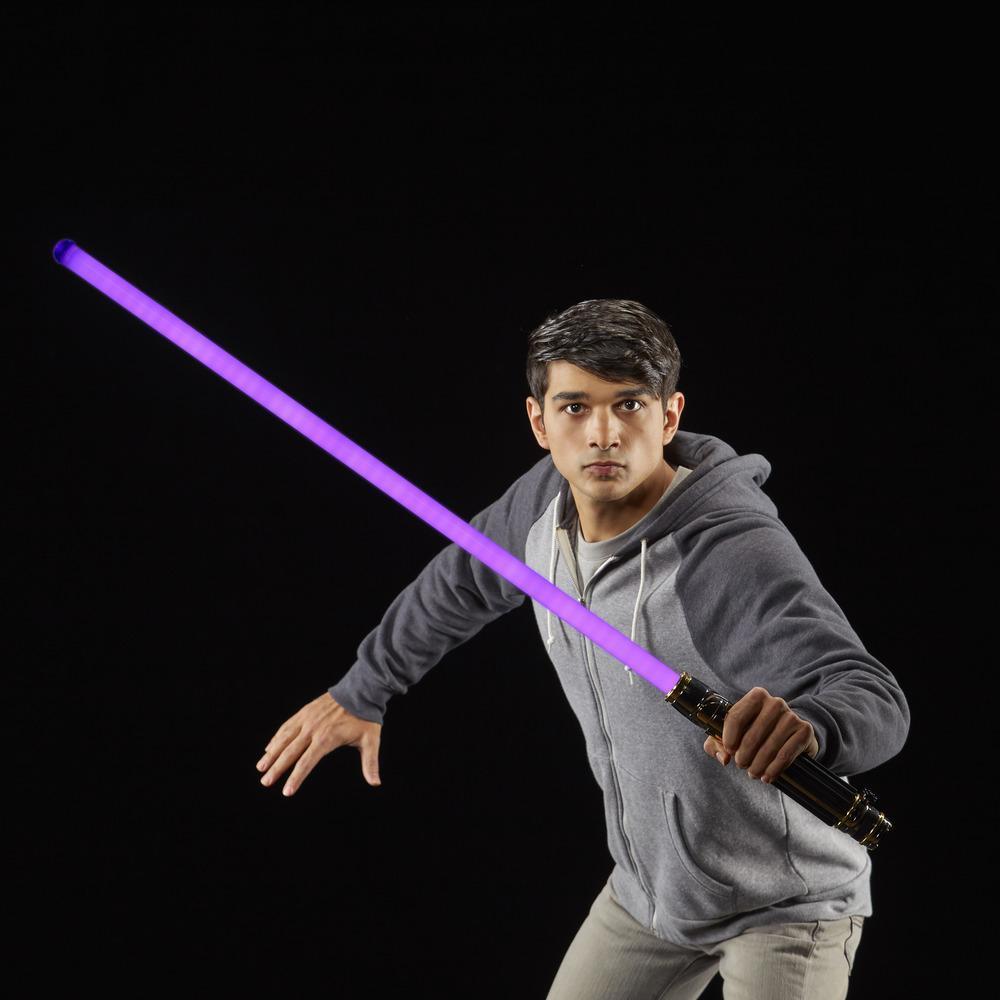 Star Wars The Black Series Mace Windu Ep3 Force FX Lightsaber product thumbnail 1