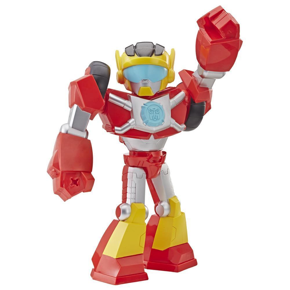 Playskool Heroes Transformers Rescue Bots Academy Mega Mighties Hot Shot Collectible 10-Inch Robot Action Figure, Toys for Kids Ages 3 and Up product thumbnail 1
