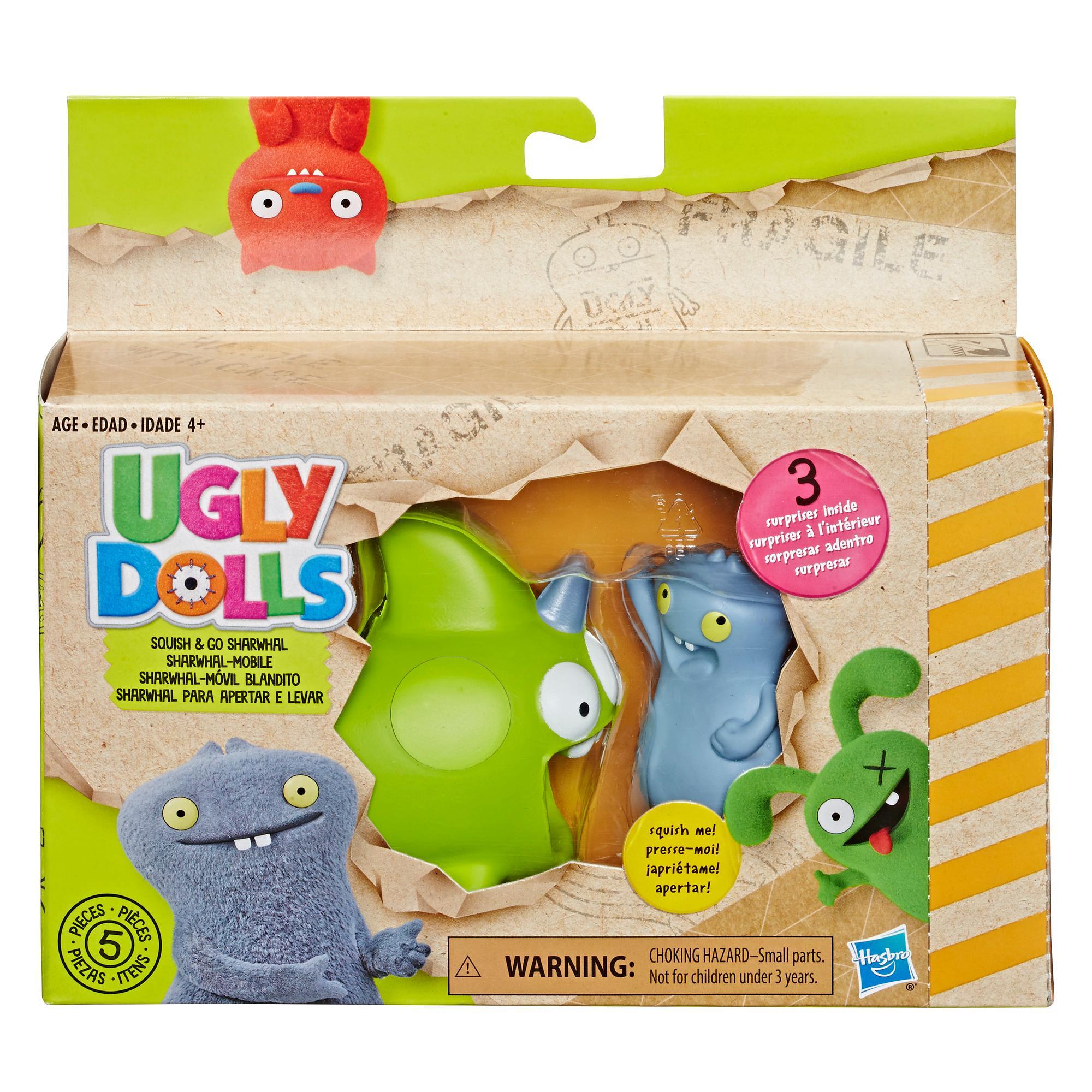 UglyDolls Babo and Squish-and-Go Sharwhal, 2 Toy Figures with Accessories product thumbnail 1
