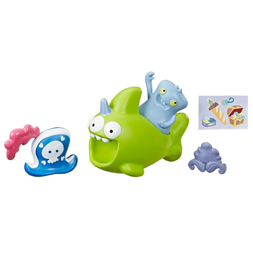 UglyDolls Babo and Squish-and-Go Sharwhal, 2 Toy Figures with Accessories product image 1