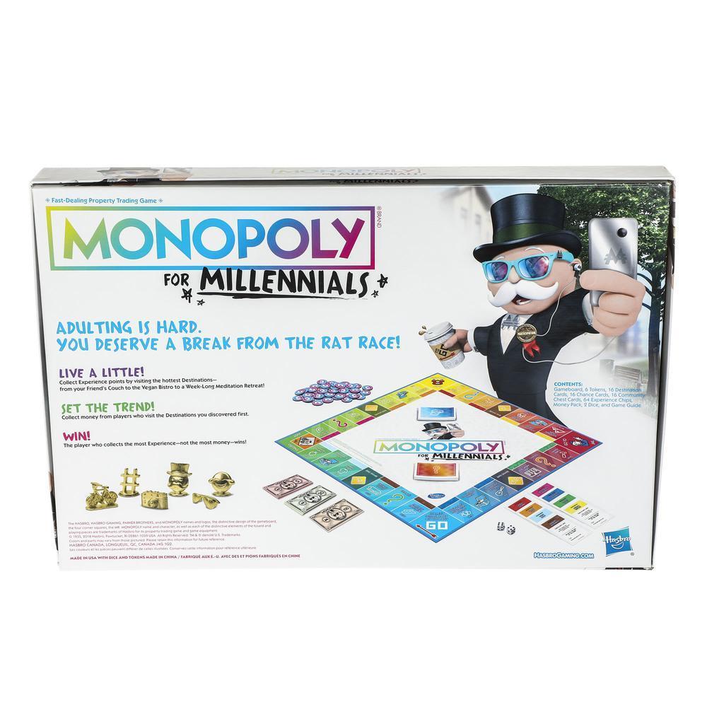 Monopoly for Millennials Board Game product thumbnail 1