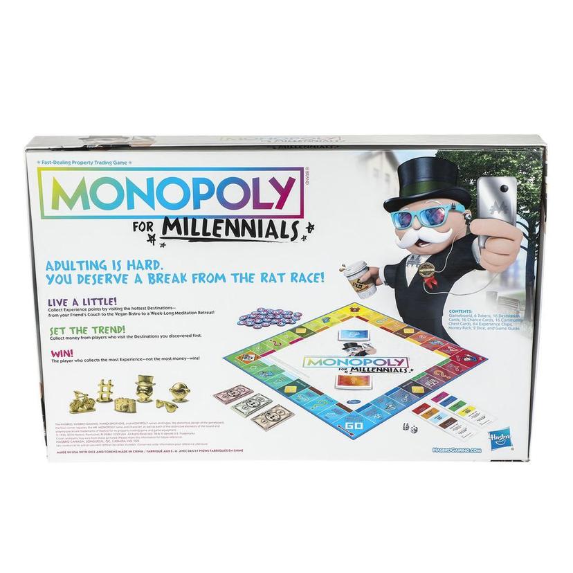 Monopoly for Millennials Board Game product image 1