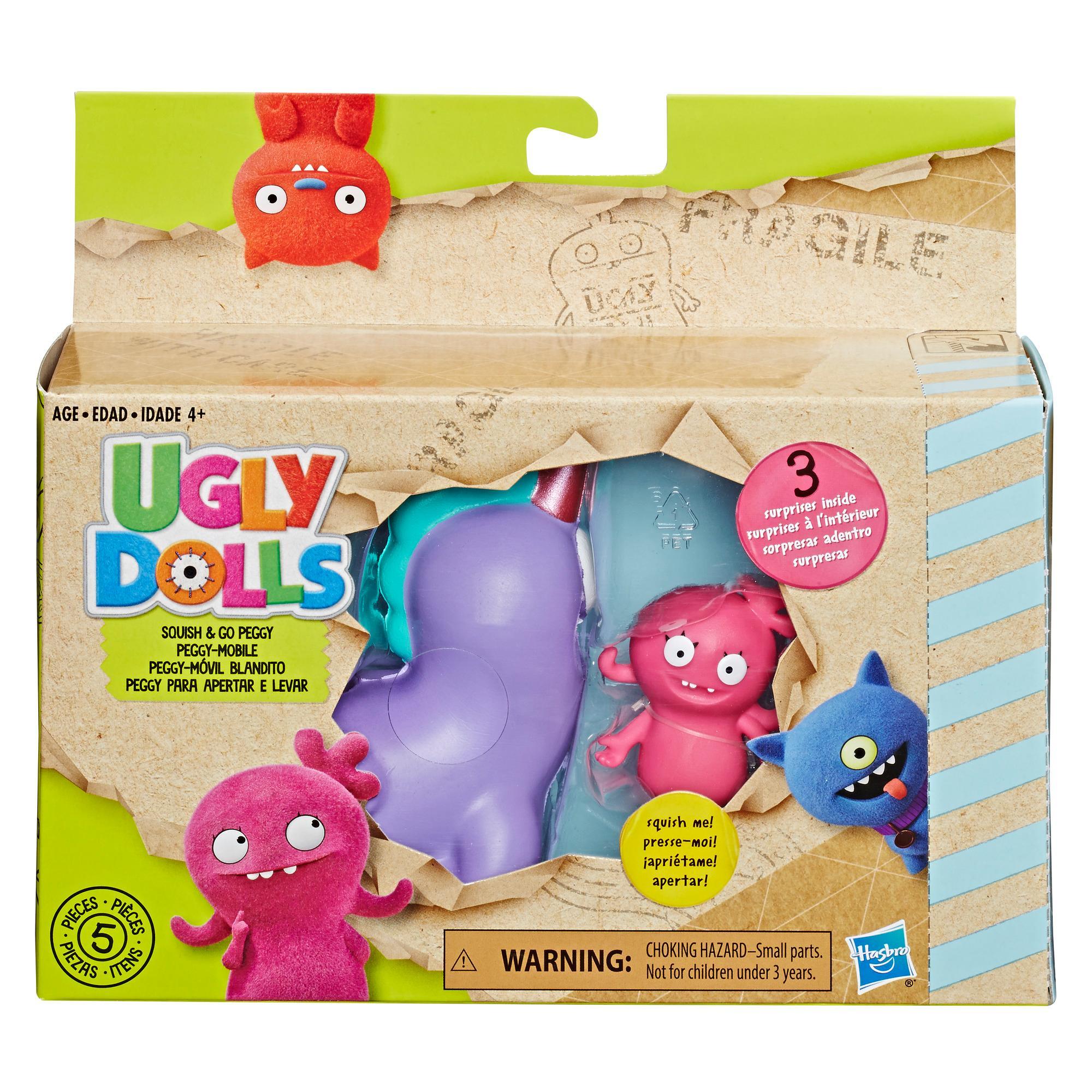 UglyDolls Moxy and Squish-and-Go Peggy, 2 Toy Figures with Accessories product thumbnail 1