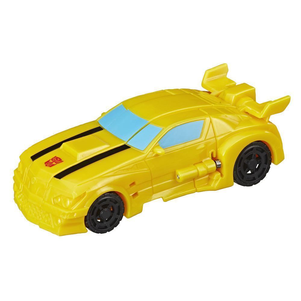 Transformers Cyberverse Action Attackers: 1-Step Changer Bumblebee Action Figure Toy product thumbnail 1