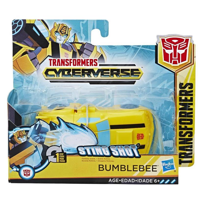 Transformers Cyberverse Action Attackers: 1-Step Changer Bumblebee Action Figure Toy product image 1