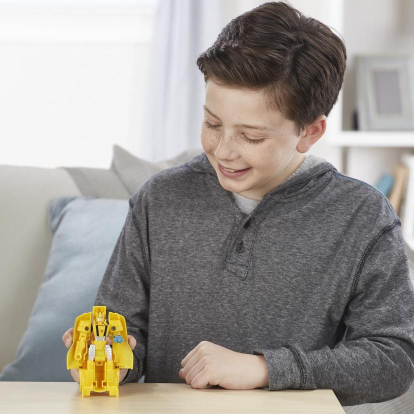 Transformers Cyberverse Action Attackers: 1-Step Changer Bumblebee Action Figure Toy product image 1