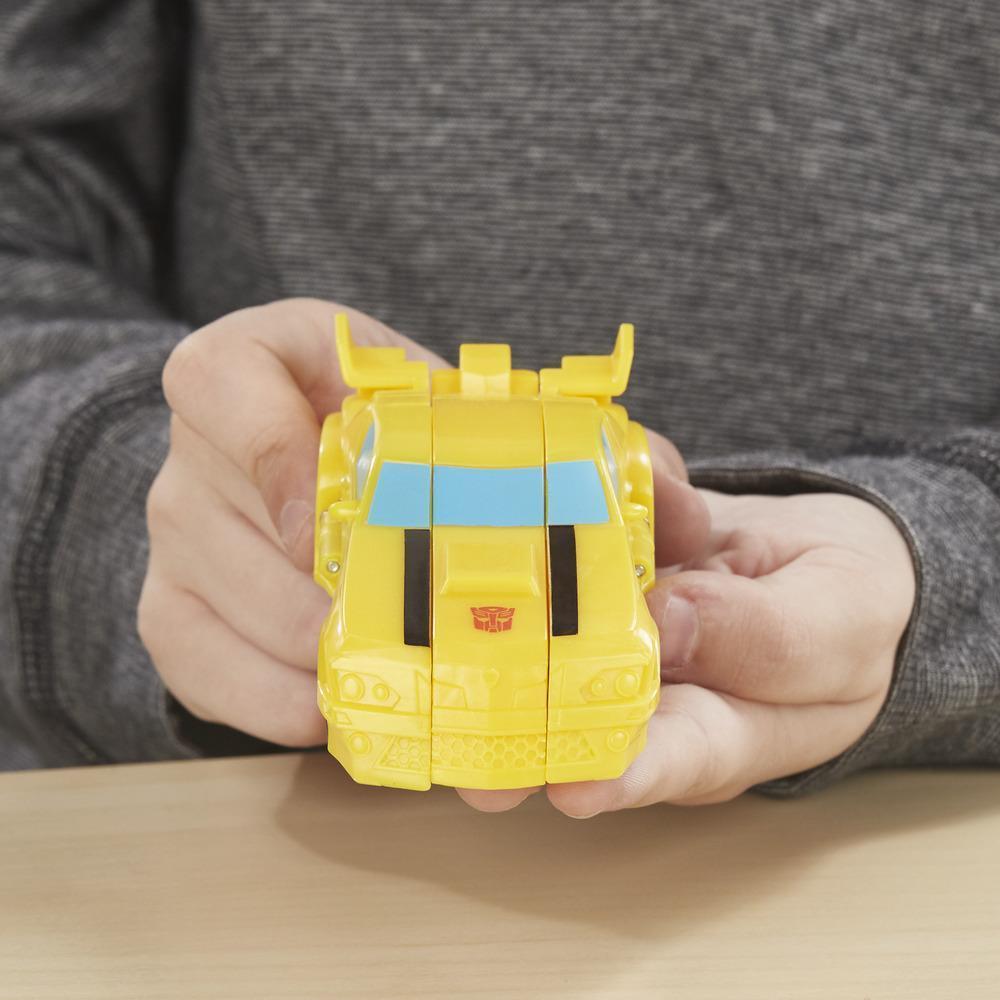 Transformers Cyberverse Action Attackers: 1-Step Changer Bumblebee Action Figure Toy product thumbnail 1