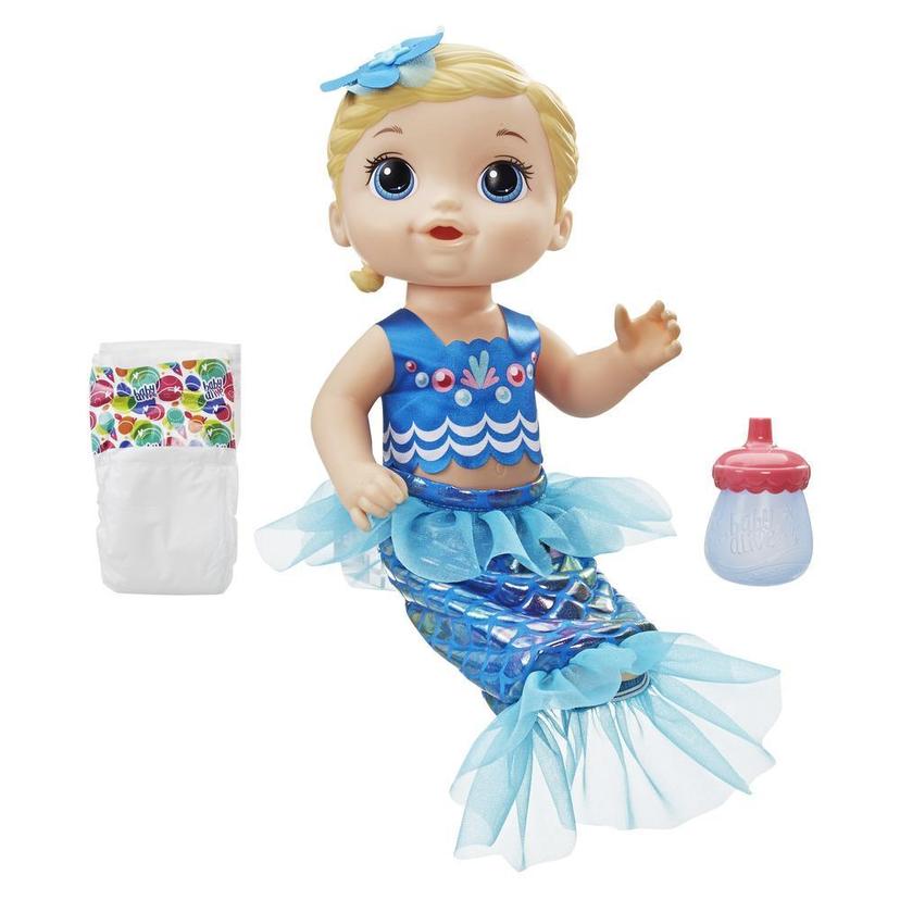 Baby Alive Shimmer ‘n Splash Mermaid (Bld Hair) product image 1