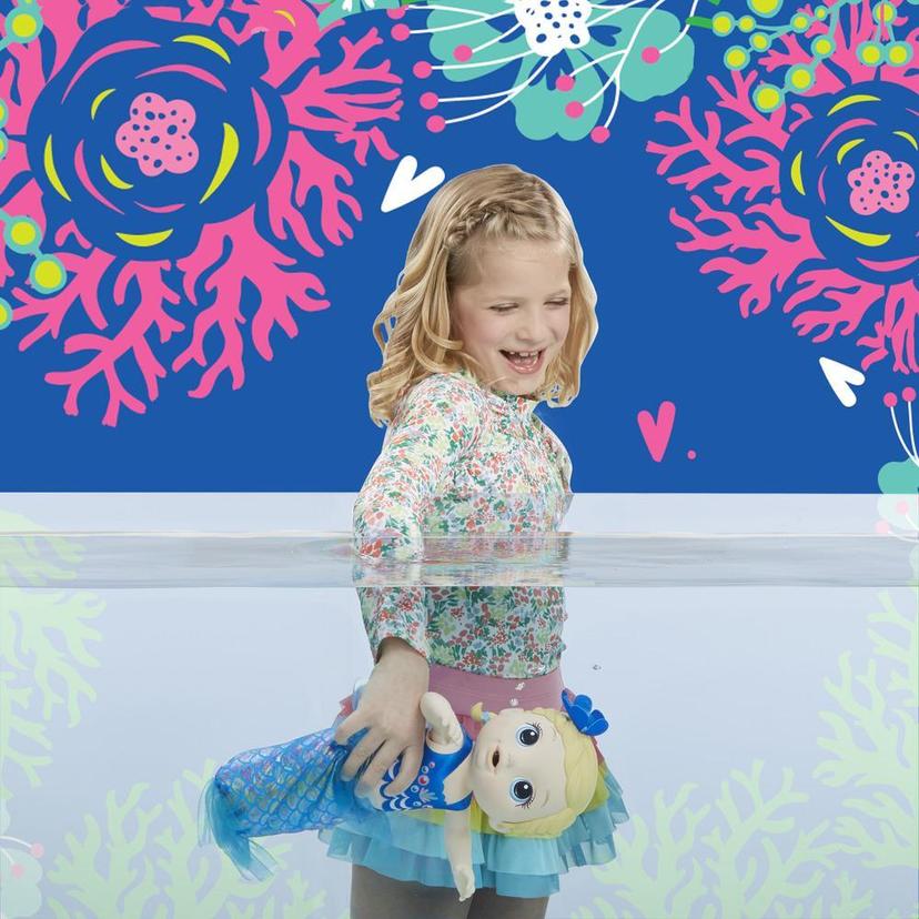 Baby Alive Shimmer ‘n Splash Mermaid (Bld Hair) product image 1