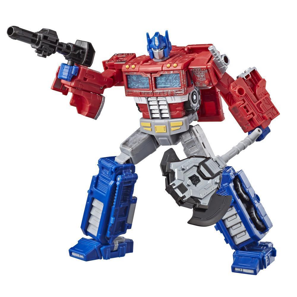 Transformers Generations War for Cybertron: Siege Voyager Class WFC-S11 Optimus Prime Action Figure product thumbnail 1