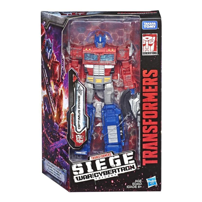 Transformers Generations War for Cybertron: Siege Voyager Class WFC-S11 Optimus Prime Action Figure product image 1