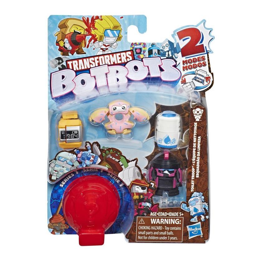 Transformers BotBots Toys Series 1 Toilet Troop 5-Pack -- Mystery 2-In-1 Collectible Figures! product image 1